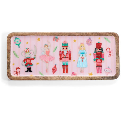 Pink Nutcracker Tray