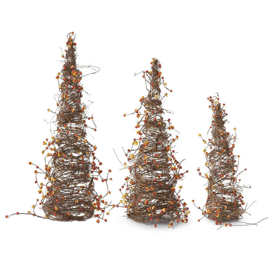 Small Bittersweet Twig Base Cone Trees