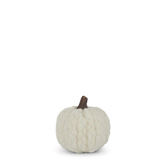 White Braided Filler Pumpkin