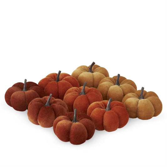 Velvet Filler Pumpkins