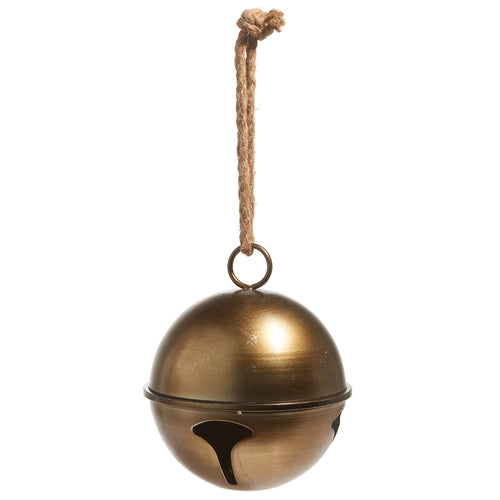 Medium Jingle Bell - Antique Gold