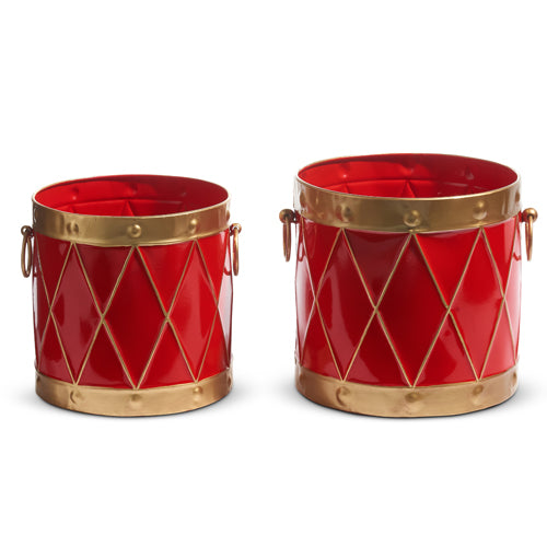 Drum Containers - Set of 2