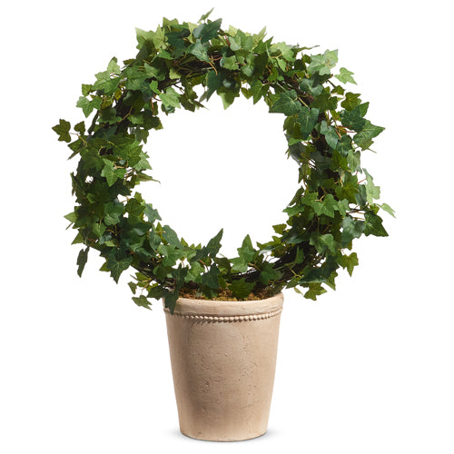 Potted Ivy Ring Topiary