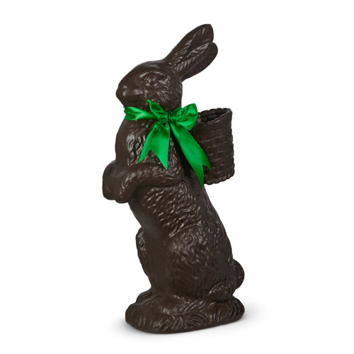 20.5" Chocolate Bunny with Basket Backpack
