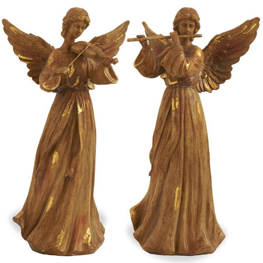 Gold Resin Vintage Angel