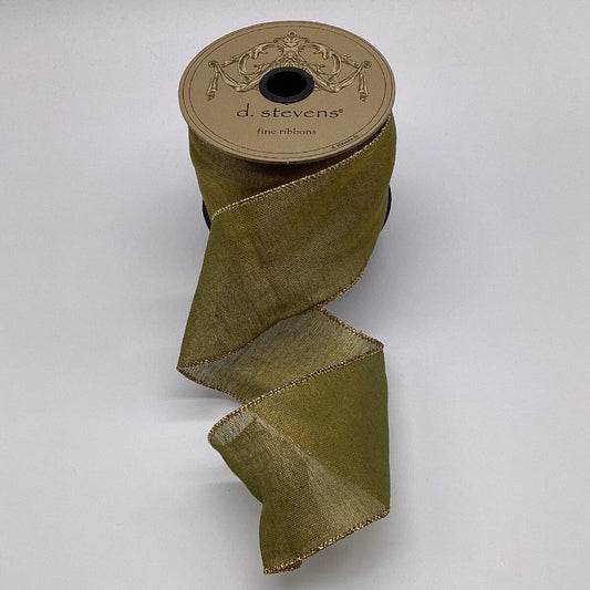 Chartreuse Gold, Metallic Mesh