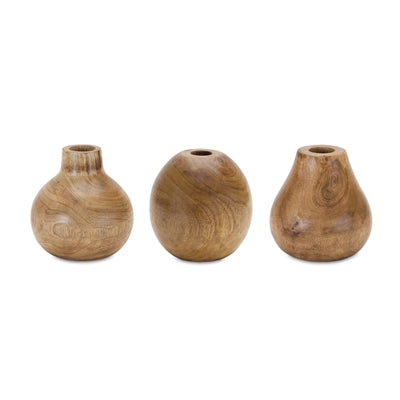 Wood Vase