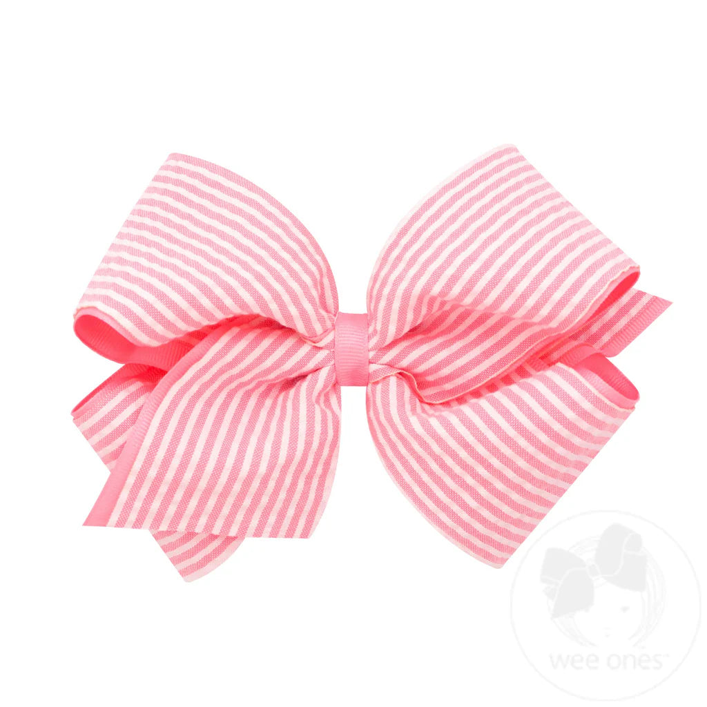 Seersucker Bow
