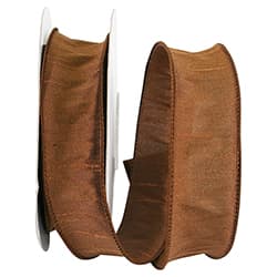 Brown Dupioni Ribbon