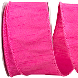 Hot Pink Dupioni Ribbon
