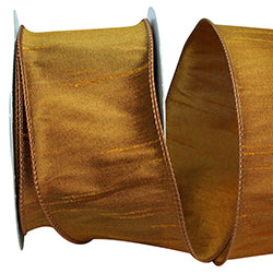 Antique Gold Dupioni Ribbon