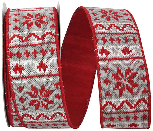 Knit Winter Sweater Ribbon