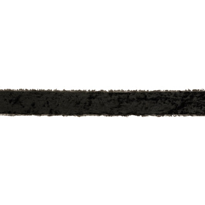 Black Raw Edge Ribbon