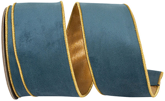 Teal Velvet Touch Deluxe Metallic Dupioni