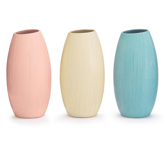 VASE SPRING TONE ON TONE VEINY