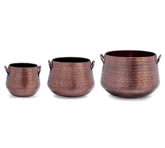 Large Copper Planter