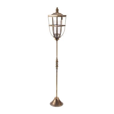 Large Gold Lantern on Stand