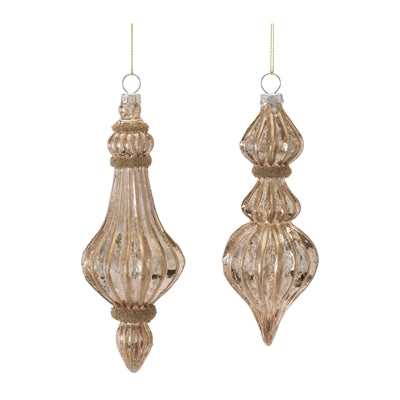 Glass Finial Ornament