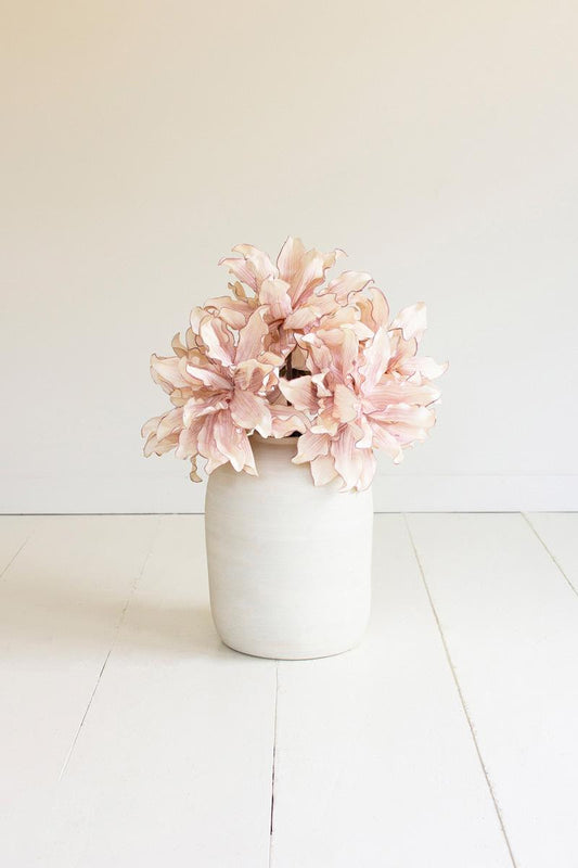Cream and Pink Flower Pick