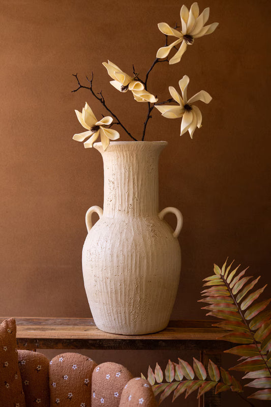 Stone Composite Urn - 2 Handles