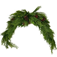 Mixed Christmas Cypress Swag/Garland