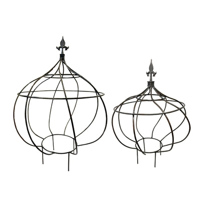 Metal Spiral Garden Stake