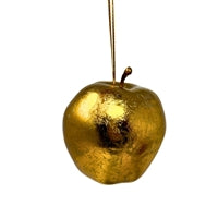 Old World Apple Ornament - Antique Bronze