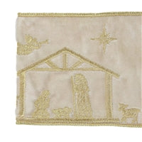 O Holy Night Nativity Scene Ribbon