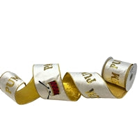 Pa Rum Pum Sequence Embroidery With Drum On Ivory Velvet