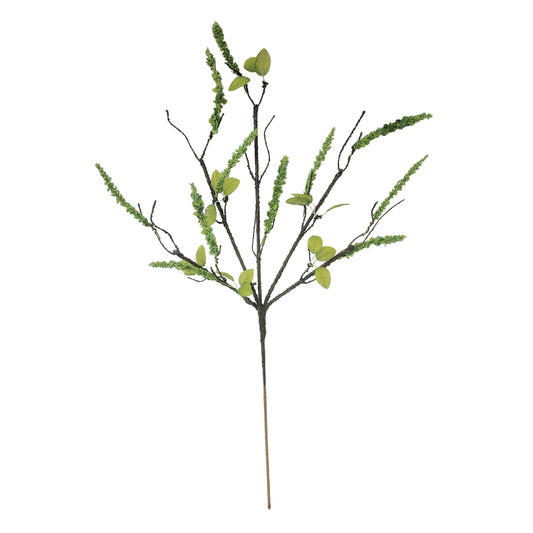 Budding Wisteria Branch - Green