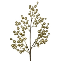 Metallic Foam Berry Spray - Gold