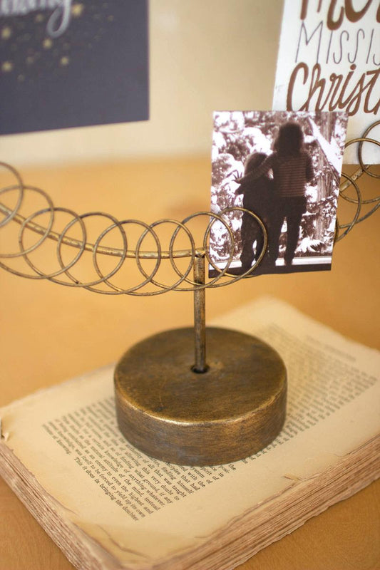 Christmas Card Holder on a Stand