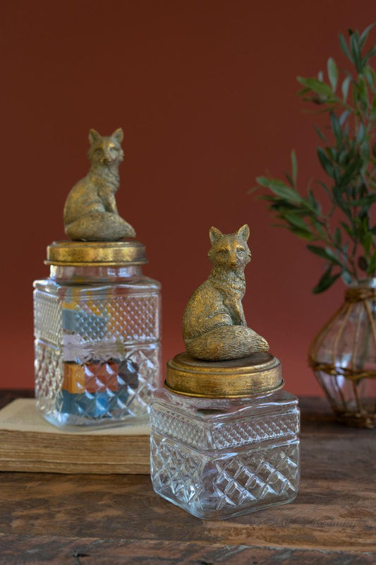 Set of 2 Fox Canisters