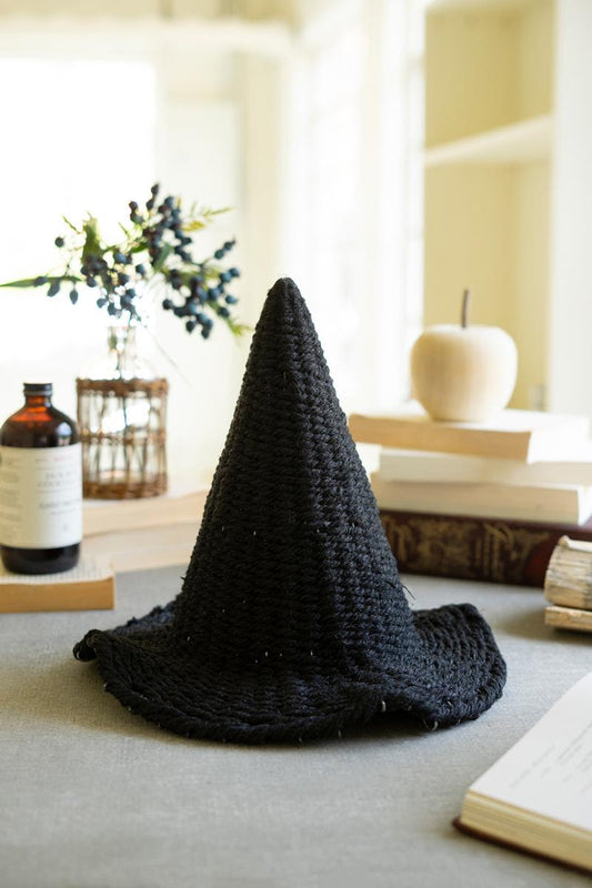Wicker Witch Hat