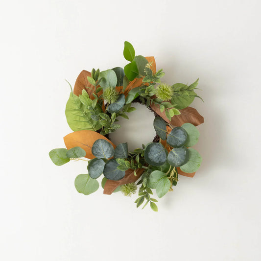 MAGNOLIA EUCALYPTUS ACCENT RING