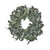 Flocked Salvia Wreath