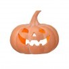Orange Terra Cotta Jack-O-Lantern - Medium