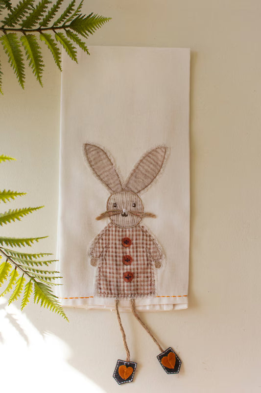 Easter Bunny Tea Towel