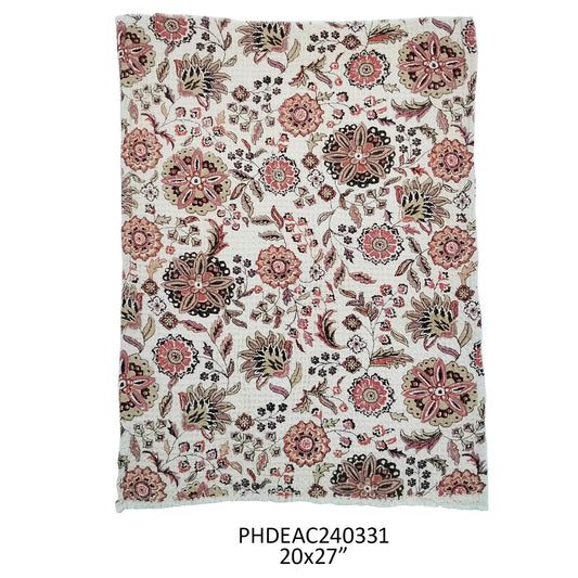 Fennel Botanical Print Cotton Dish Towel
