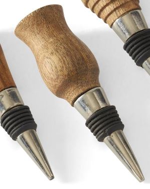 Mango Wood Wine Stoppers