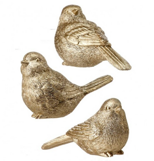 Metallic Sitting Bird