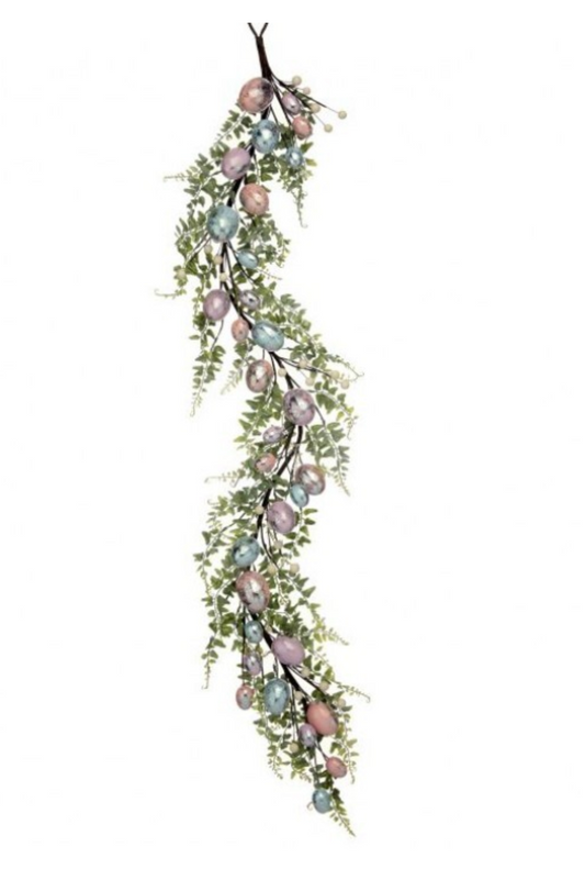 Vintage Chocolate Egg Garland