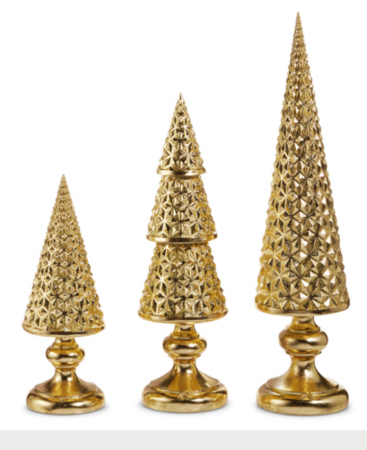 Gold Metallic Trees