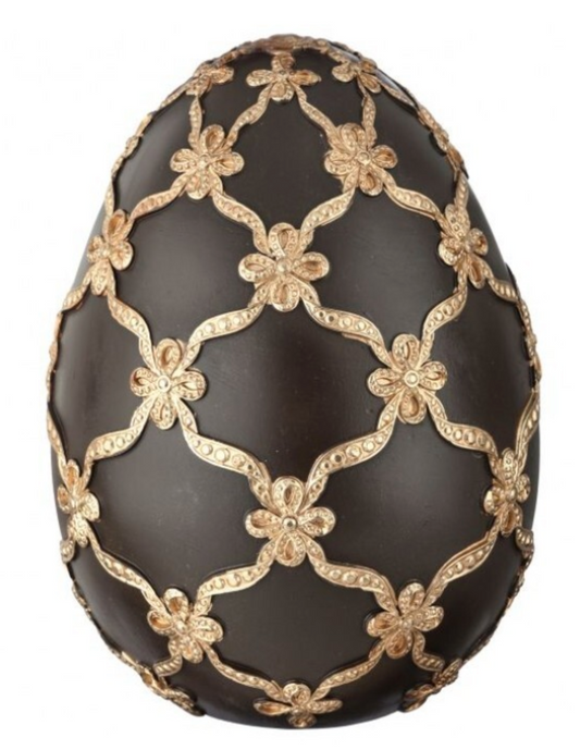 Gilded Lattice Chocolate Egg