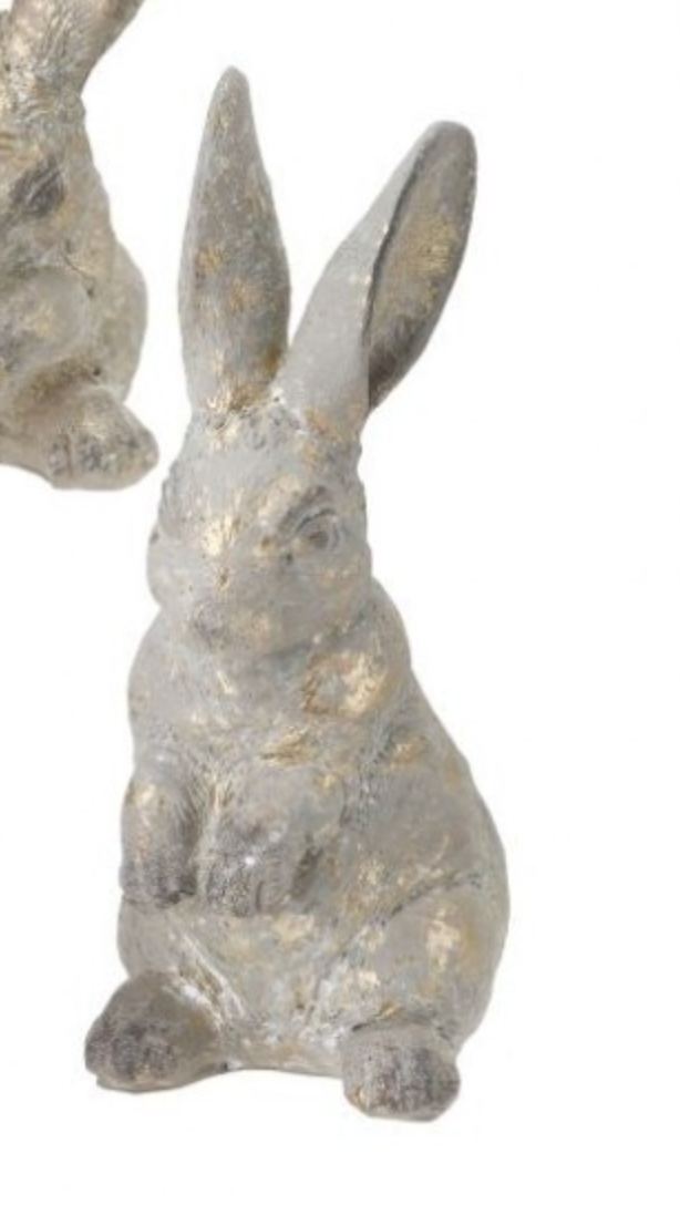 Resin Leafed Bunny