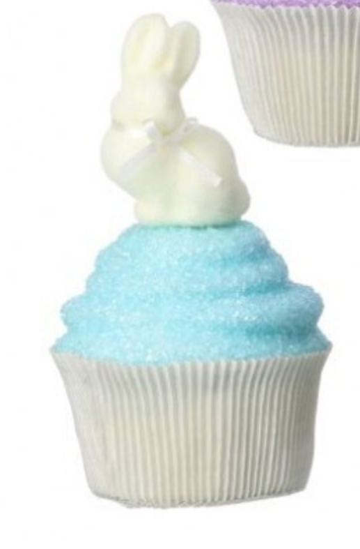 Vintage Bunny Cupcake