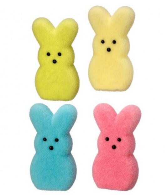 Flocked Bunny Peep
