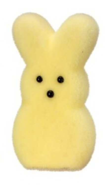 Flocked Bunny Peep