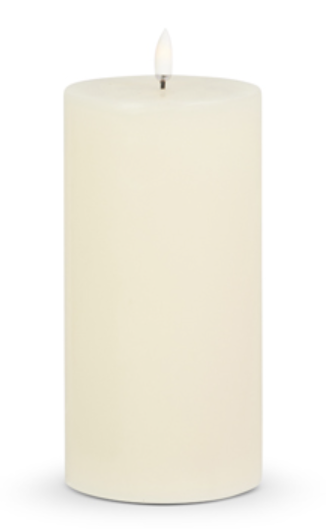 Ivory Pillar Candle