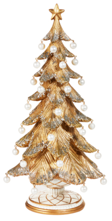 Gold Tree with Pearl